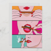 Unkrautdame Ankündigung (Vorne/Hinten)