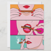 Unkrautdame Karte (Vorderseite)