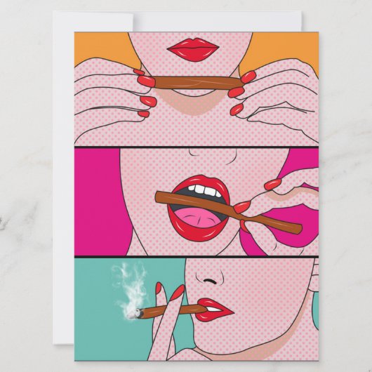 Unkrautdame Karte (Vorderseite)