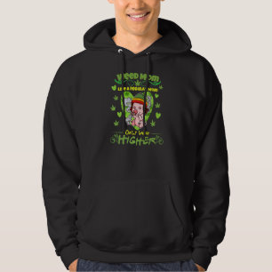 Unkraute Mama wie eine regelmäßige Mama nur viel h Hoodie