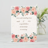 Unkrautkarte Einladung (Stehend Vorderseite)