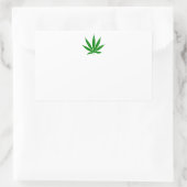 Unkrautlager Rechteckiger Aufkleber (Tasche)