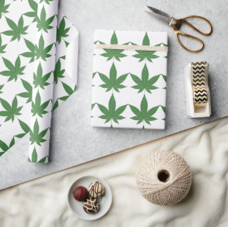 Unkrautleaf Weihnachten Coole Custom Geschenkpapier