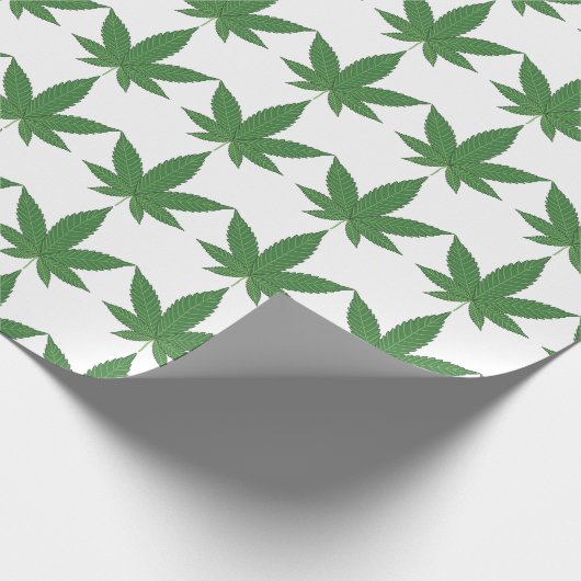 Unkrautleaf Weihnachten Coole Custom Geschenkpapier (Ecke)