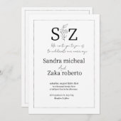 Unkrautwerbung Einladung (Vorne/Hinten)