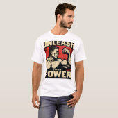 Unleash Four Power – Activate Your Inner Forces T-Shirt (Vorne ganz)
