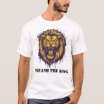 Unleash The King Lion Graphic Powerful Alpha Lion T-Shirt<br><div class="desc">Unleash The King with this bold lion graphic design. Featuring a powerful lion illustration that symbolizes confidence,  dominance and fearless leadership. Perfect for lion lovers,  alpha personalities and anyone who wants a strong motivational lion shirt.</div>