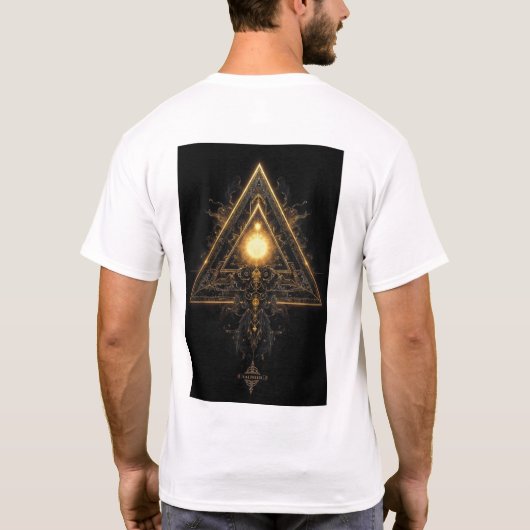 Unleash Your Inner Energy – Aura Power T-Shirt (Rückseite)