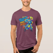 Unleash Your Inner Rebel -  Tri-Blend Shirt (Vorderseite)