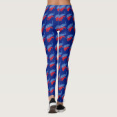 Unleash Your Patriotism Leggings (Rückseite)
