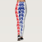 Unleash Your Patriotism: Stunning Leggings  (Rückseite)