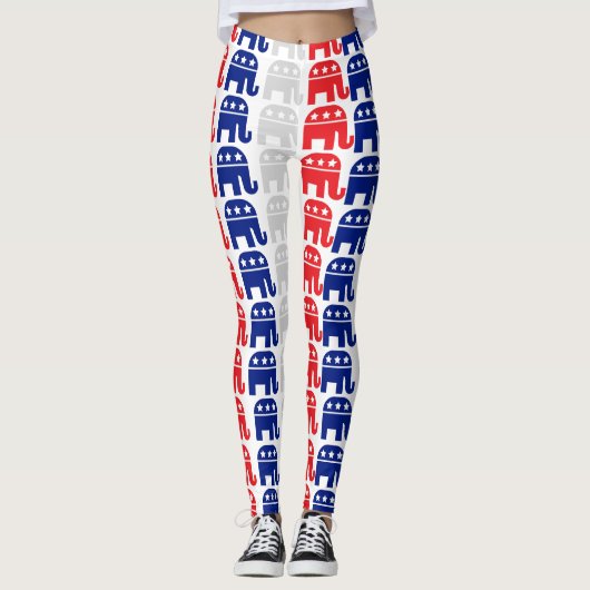 Unleash Your Patriotism: Stunning Leggings  (Vorderseite)