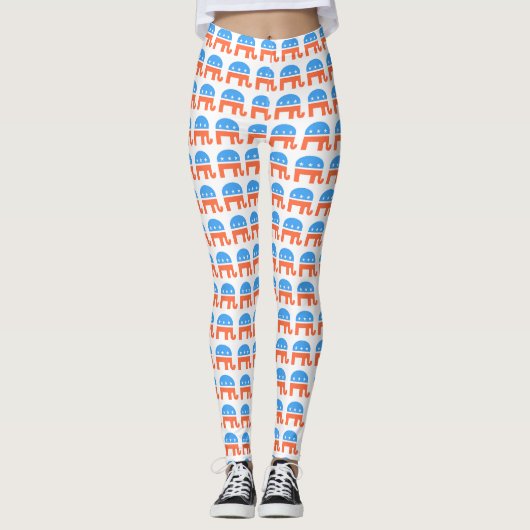 Unleash Your Patriotism: Stunning Leggings for Tru (Vorderseite)
