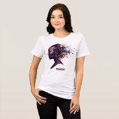 Unleashed_Power_Divine_Spirit. Tri-Blend Shirt (Vorderseite voll)