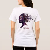 Unleashed_Power_Divine_Spirit. Tri-Blend Shirt (Rückseite)