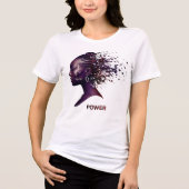 Unleashed_Power_Divine_Spirit. Tri-Blend Shirt (Vorderseite)