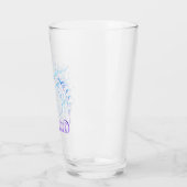 Unleerte Glasbecher Glas (Links)