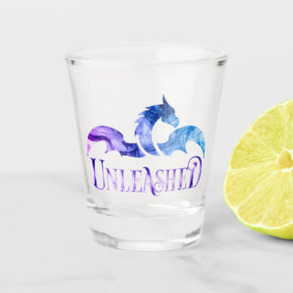 Unleertes Schiebeglas Schnapsglas