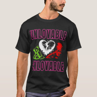 Unliebenswertes kaputtes Herz-Teddybär-Shirt T-Shirt