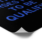 Unlike Liticians Nurses Funny Need To Be Qualified Poster (Ecke)