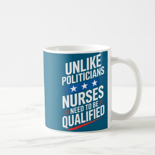 Unlike Liticians Nurses Need To Be Qualified Sarca Kaffeetasse (Rechts)