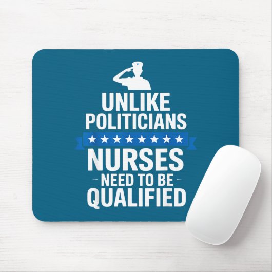 Unlike Liticians Nurses Need To Be Qualified Sarca Mousepad (Mit Mouse)
