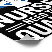 Unlike Liticians Nurses Need To Be Qualified Sarca Poster (Ecke)