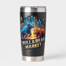 Unlimited Trading Stock Market Chart Athletic Thermobecher