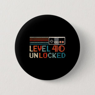 Unlocked Level 40 Birthday Boy Video Game Controll Button