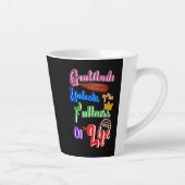 Unlocks The Fullness of Life Milchtasse (Rechts)