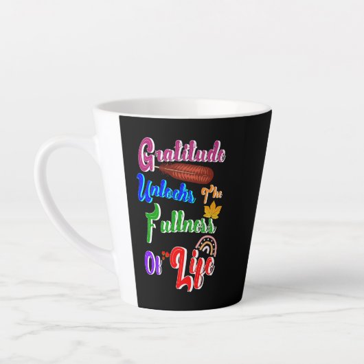 Unlocks The Fullness of Life Milchtasse (Links)