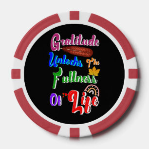 Unlocks The Fullness of Life Pokerchips