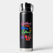 Unlocks The Fullness of Life Trinkflasche (Hinten)