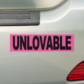 Unlovable Autoaufkleber (Auf Auto)