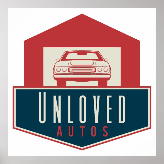 Unlove Auto Poster (Vorne)