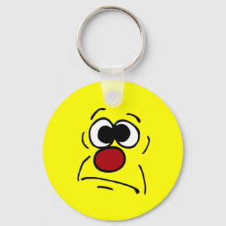 Unluck Face Grumpey Schlüsselanhänger