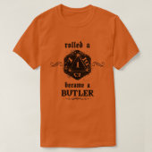 Unluck Roll Butler T-Shirt (Design vorne)