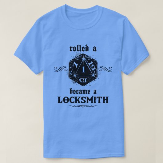 Unluck Roll Locksmith T-Shirt (Design vorne)