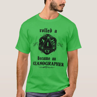 Unluck Roll Oceanographer T-Shirt