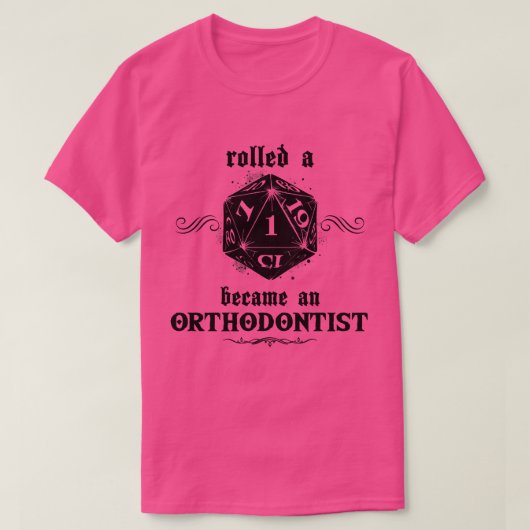 Unluck Roll Orthodontist T-Shirt (Design vorne)