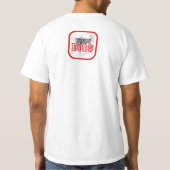 "UNM Bigs" Tasche und hinteres Logo-grundlegender T-Shirt (Rückseite)