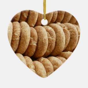 Unmengen von Snickerdoodles Keramik Ornament
