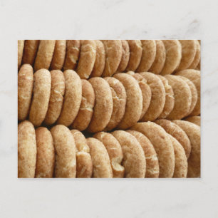 Unmengen von Snickerdoodles Postkarte
