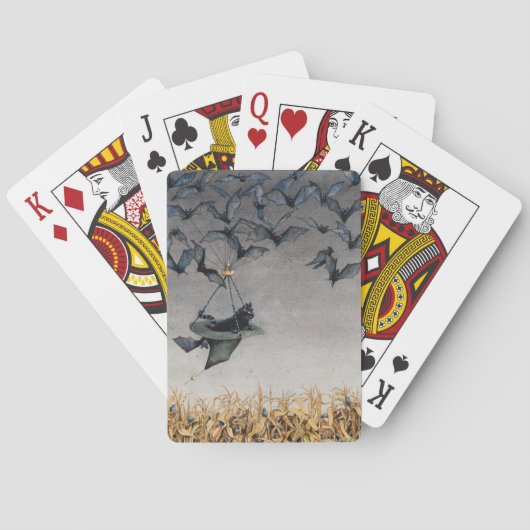 Unmittelbar am Vormittag Spielkarten (Rückseite)