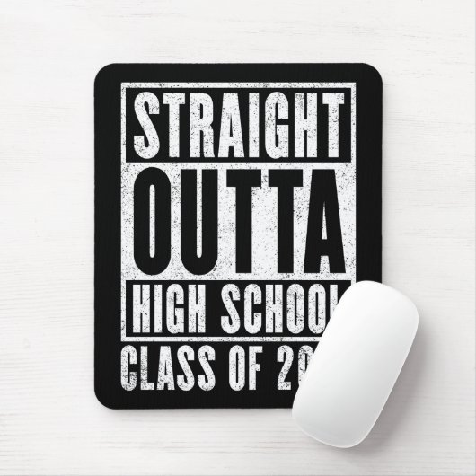 Unmittelbar an der High School 2025 (Not leidend) Mousepad (Mit Mouse)