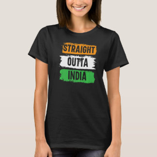 Unmittelbar außerhalb Indiens Happy Republic Day I T-Shirt