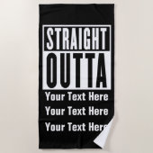 Unmittelbar dahinter Hinzufügen von Position 3 Tex Strandtuch (Vorderseite)