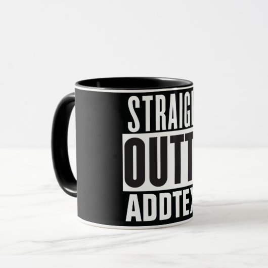 Unmittelbar hinter dem Text Tasse (Vorderseite Links)