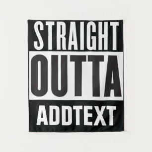 Unmittelbar hinter dem Text Wandteppich