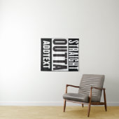 Unmittelbar hinter dem Text Wandteppich (Beispiel (Horizontal))